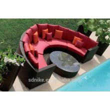 Latest design hot selling outdoor general use synthetic rattan furniture